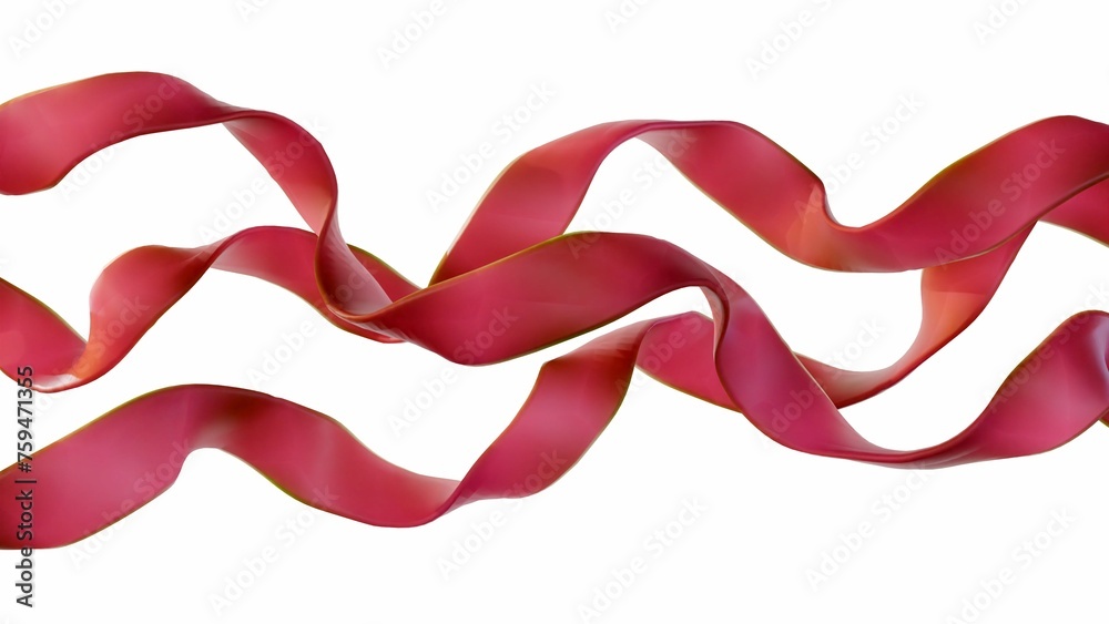 3d rendering of collagen structure, peptide chain structure composed of three interlocking strands 3d rendering of collagen structure, peptide chain structure composed of three interlocking strands