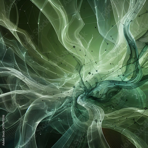 abstract fractal background, fractal, design,smoke, illustration, Ai generated 