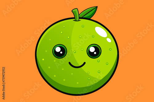lime fruit background is