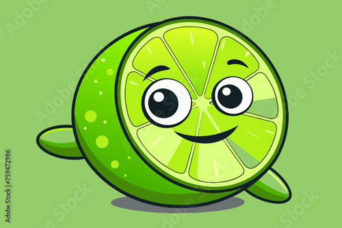 lime fruit background is