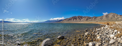 Panorama of Walker lake in Nevada near Hawthorn  © Cam