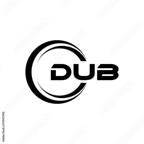 DUB Logo Design, Inspiration for a Unique Identity. Modern Elegance and Creative Design. Watermark Your Success with the Striking this Logo.