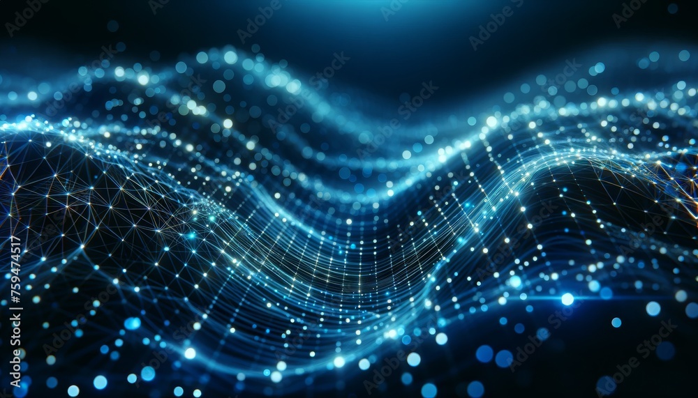 Big data analysis abstract background Big data analysis abstract background