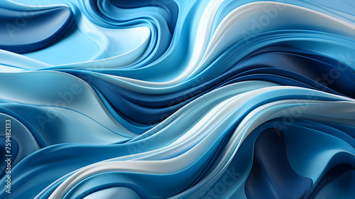 Abstract background with a fluid design inspired by water photo