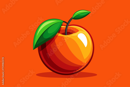 nectarine fruit background is