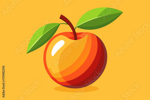 nectarine fruit background is