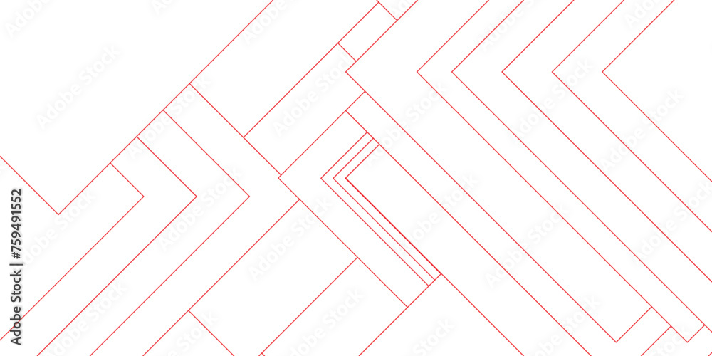 Abstract white gray and Red vector blueprint background with modern ...