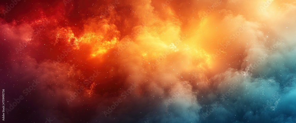Obraz premium abstract blurred gradient background colours with dynamic effect, Background HD For Designer