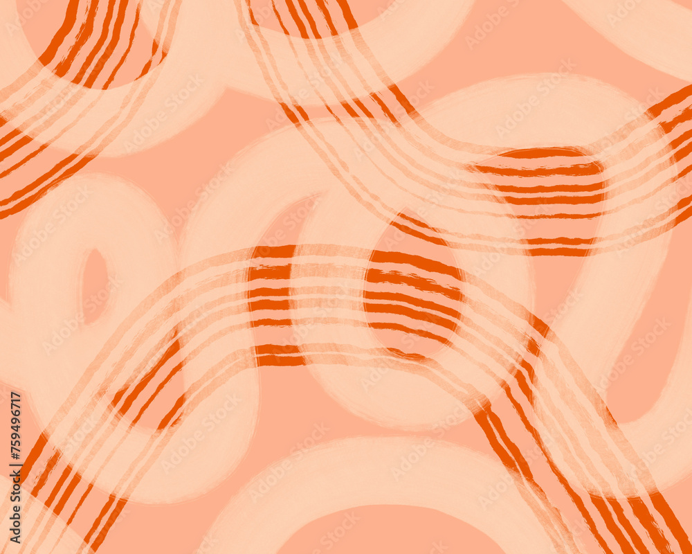 © Nadine Greeff/Stocksy - Paint brush stroke creating a pattern backdrop