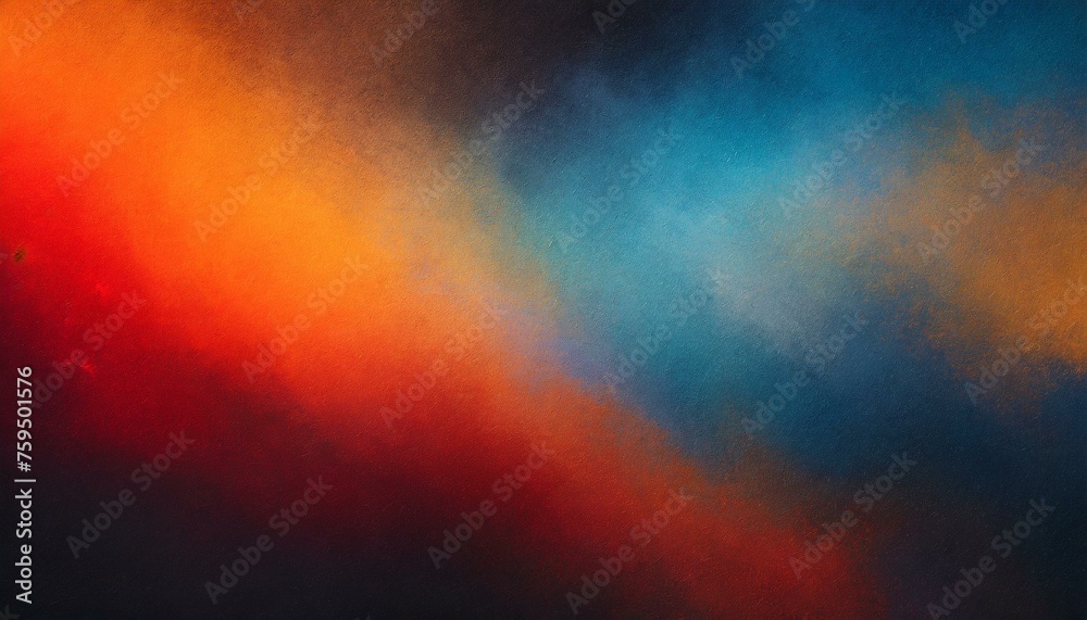 Spectrum of Chaos: Vibrant Grunge Grainy Background for Header Design