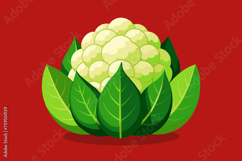 cauliflower vegetable background
