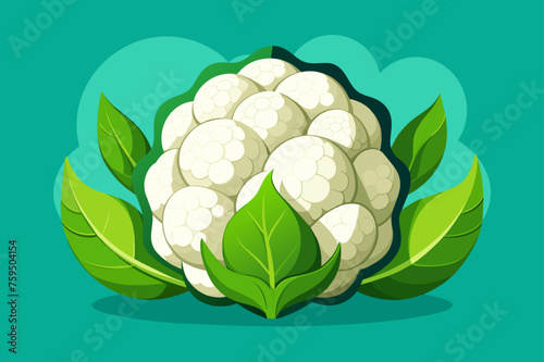 cauliflower vegetable background