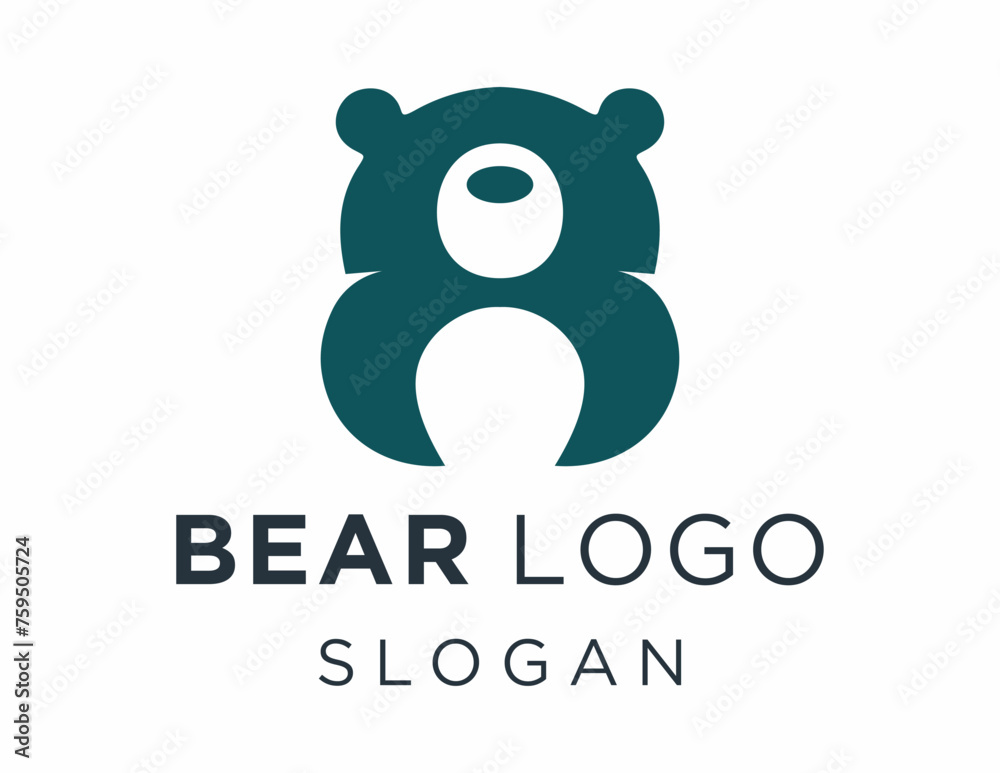 Logo design about Bear on a white background. made using the CorelDraw application. Logo design about Bear on a white background. made using the CorelDraw application.