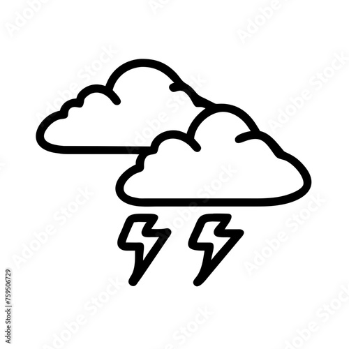 Blitzwolken
