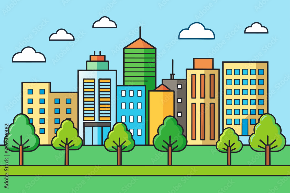 cityscapes background is tree cityscapes background is tree