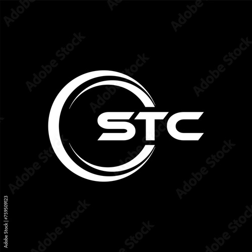 STC Logo Design, Inspiration for a Unique Identity. Modern Elegance and Creative Design. Watermark Your Success with the Striking this Logo. photo