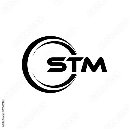 STM Logo Design  Inspiration for a Unique Identity. Modern Elegance and Creative Design. Watermark Your Success with the Striking this Logo.