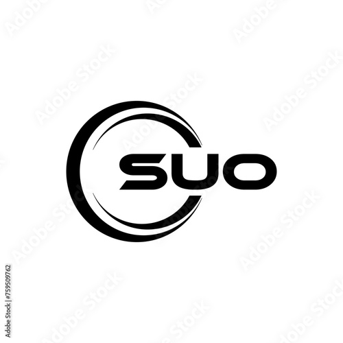 SUO Logo Design, Inspiration for a Unique Identity. Modern Elegance and Creative Design. Watermark Your Success with the Striking this Logo.