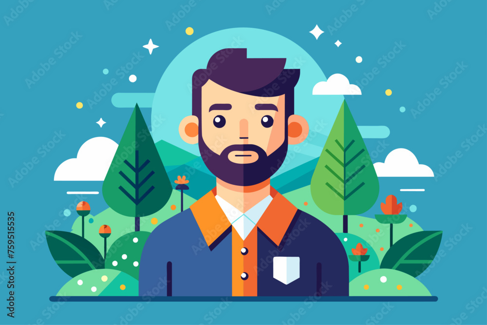 flat design background is flat design background is