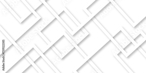 Vector abstract lines white square triangle wave technology minimal creative lined digital Shapes. abstract modern white and grey gradient color geometric line pattern background for website banner. © MdLothfor