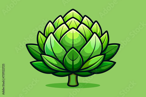 artichoke vegetable background