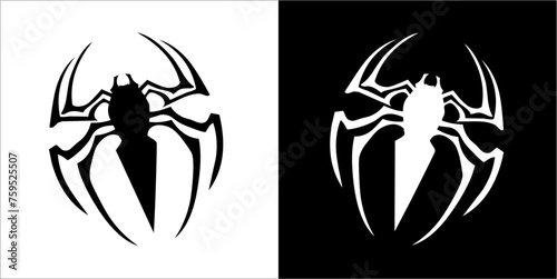 Illustration vector graphics of spider icon
