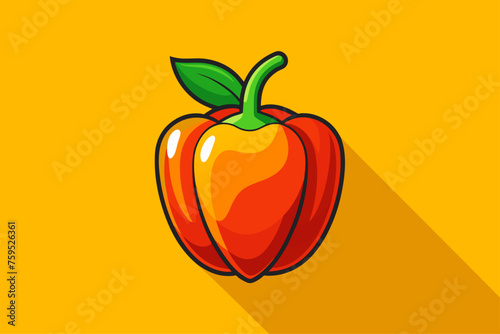 bell pepper vegetable background