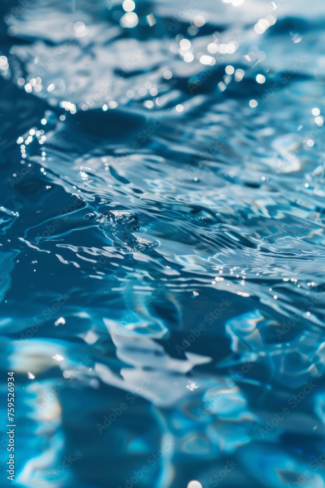 Beautiful water surface background. AI generative Beautiful water surface background. AI generative