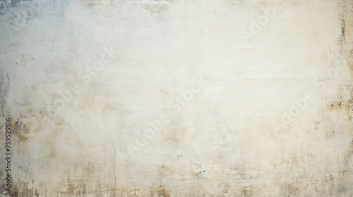 White old distressed artist canvas board background  © Black