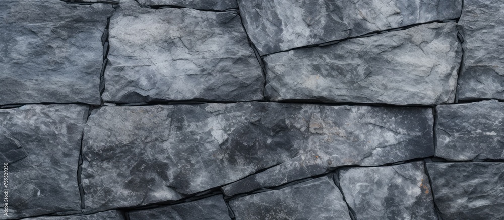 A closeup monochrome photograph of a grey rectangular composite material building wall, with a pattern resembling asphalt road surface, flooring texture A closeup monochrome photograph of a grey rectangular composite material building wall, with a pattern resembling asphalt road surface, flooring texture