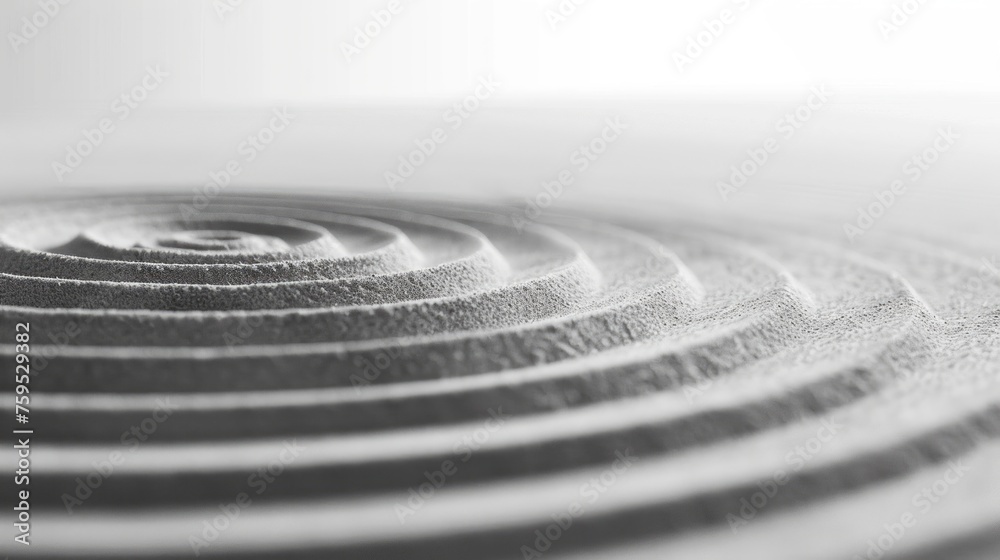 A detailed look at the textured surface of a sand object, showcasing ...