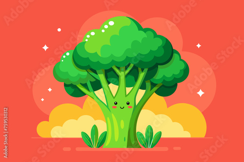 broccoli vegetable background