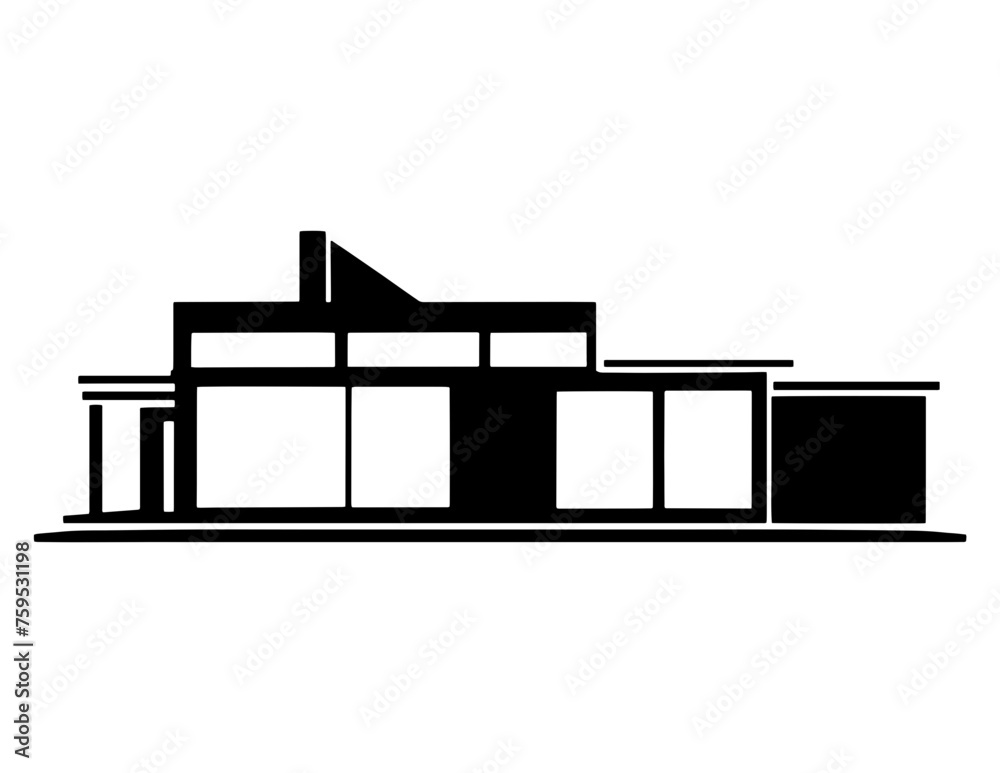 illustration architecture building construction perspective design,abstract modern urban building line drawing. illustration architecture building construction perspective design,abstract modern urban building line drawing.