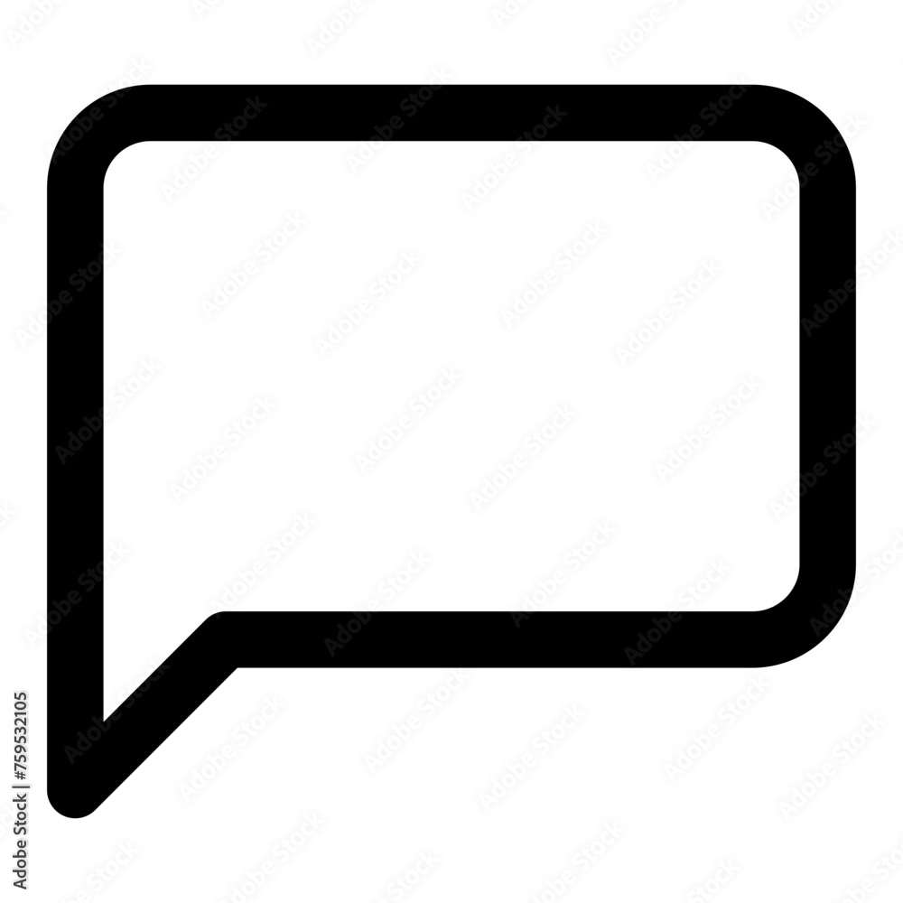 Chat icon in outline style. Simple bubble chat vector — pixel-perfect icon. Chat icon in outline style. Simple bubble chat vector — pixel-perfect icon.
