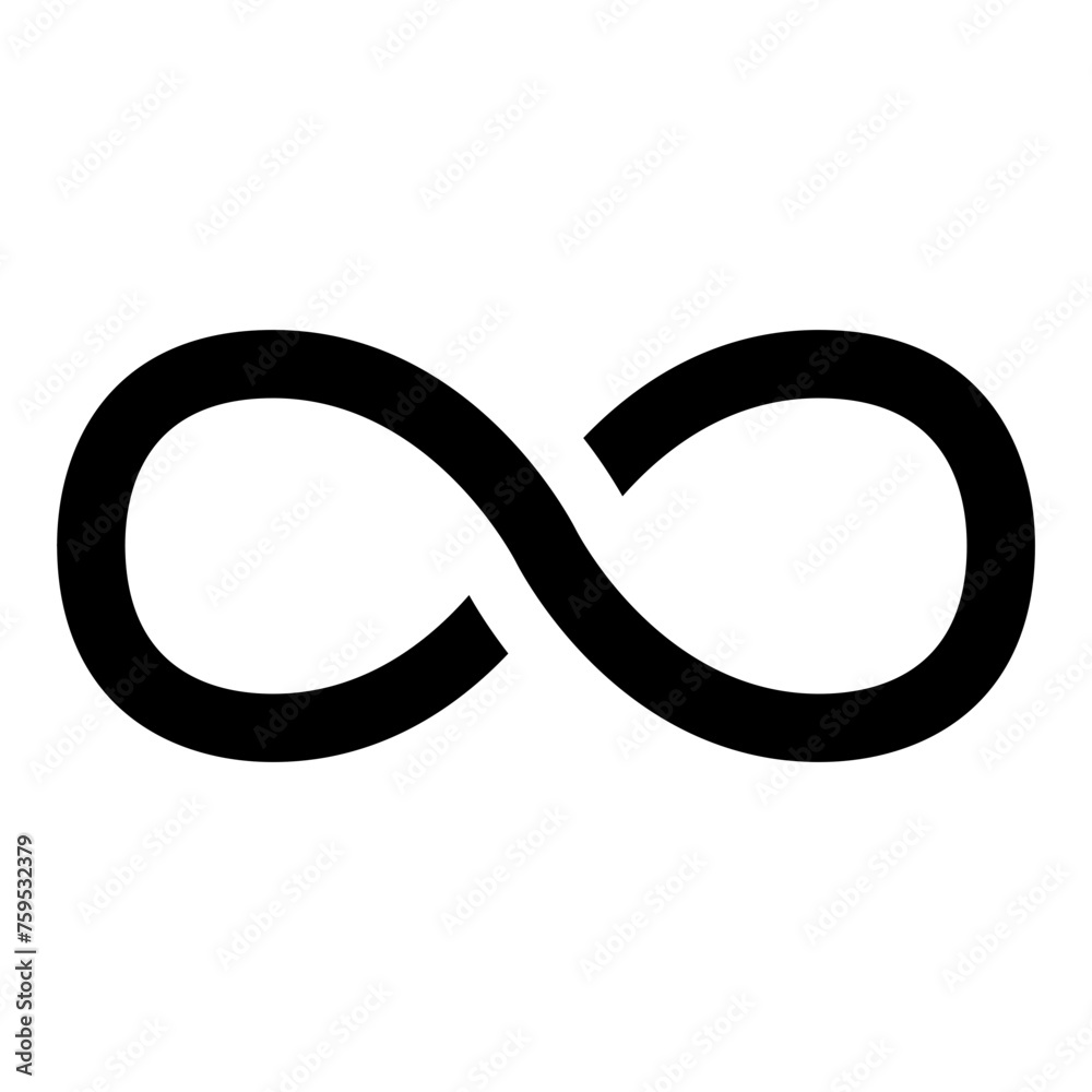 Loop icon in outline style. Simple cycle vector illustration — pixel-perfect icon. Loop icon in outline style. Simple cycle vector illustration — pixel-perfect icon.