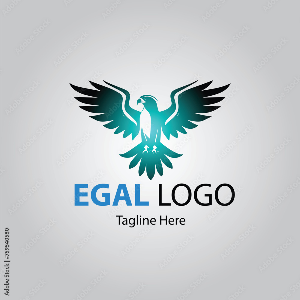 Obraz premium eagle logo design