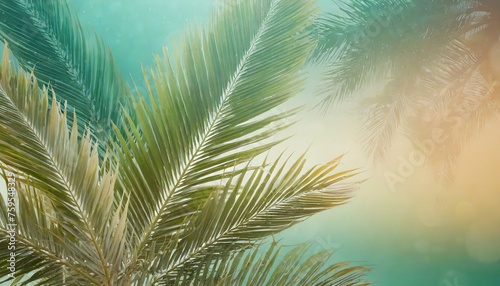 Holy Gradient  Background Reflecting the Significance of Palm Sunday
