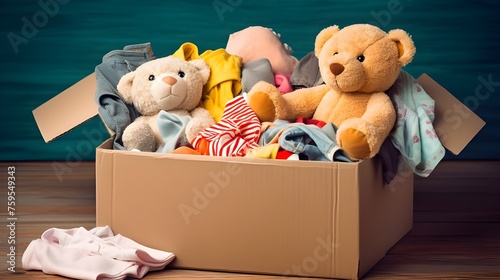 Couple Donating Toys And Presents For Christmas Holidays For Poor Children Free PNG and Clipart   © Arshad