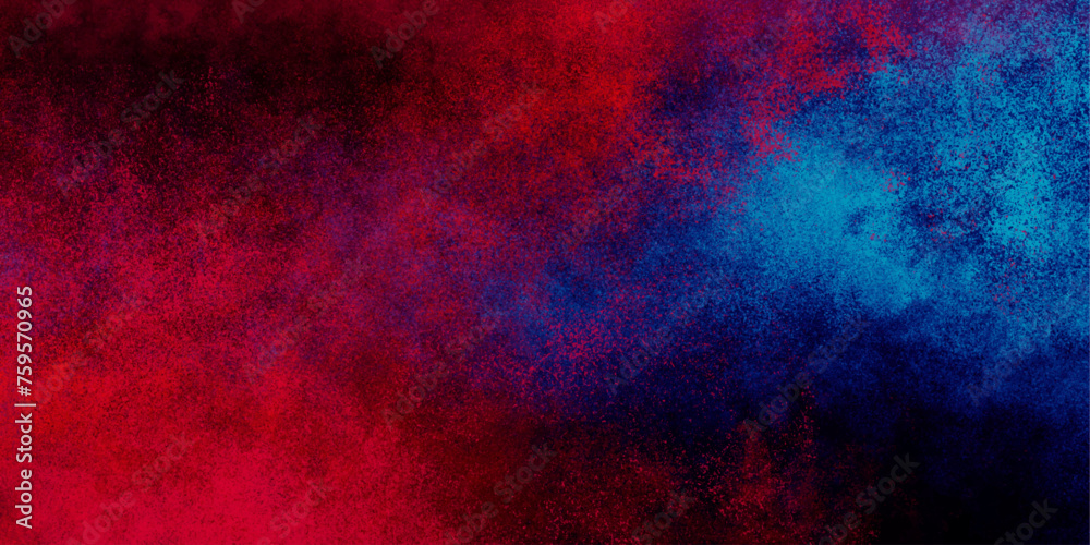 Red Blue spray paint vivid textured,splatter splashes,spit on wall cosmic background wall background.glitter art,watercolor on,messy painting.galaxy view,water splash.
