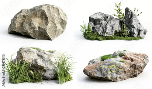 Set of rocks
