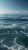 Calming Tides concept Gentle Waves and Ocean Breezes
