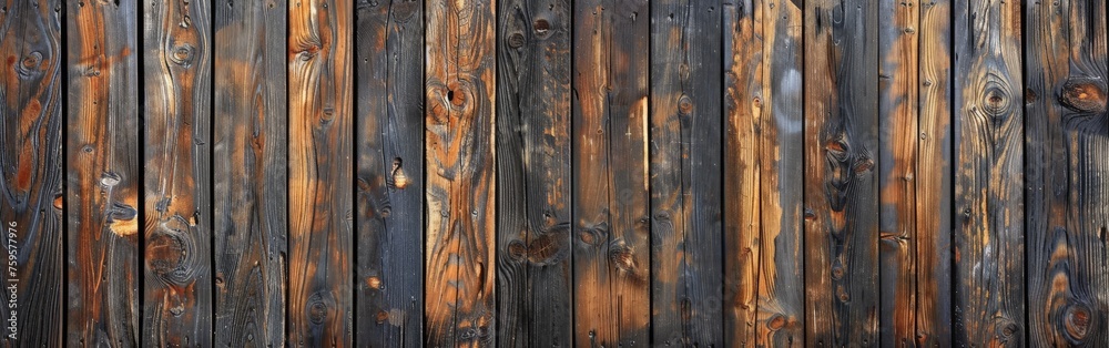 Close Up of Rusty Wooden Fence Close Up of Rusty Wooden Fence