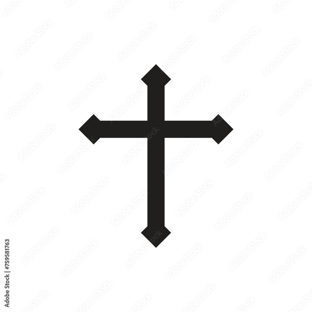 Church logo vector ilustration template