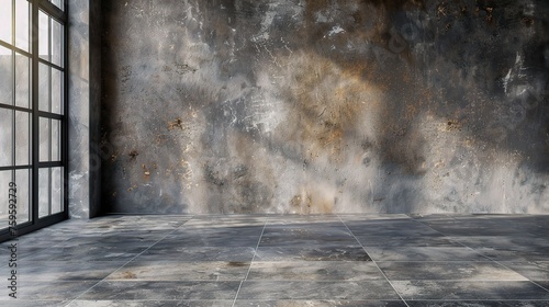 cement floor and wall backgrounds, room, interior, display products