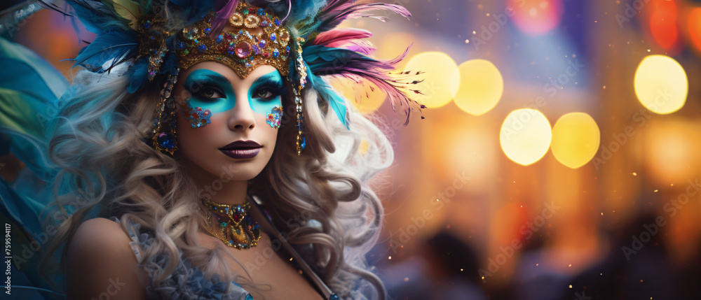 Enchanting Masquerade Carnival Queen