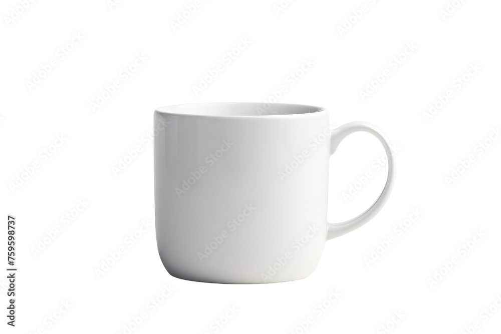 White Coffee Cup on White Background. on a White or Clear Surface PNG Transparent Background. White Coffee Cup on White Background. on a White or Clear Surface PNG Transparent Background.