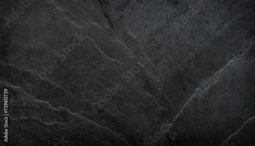 Sleek Slate Symphony: Dark Grey Black Stone Texture Background"