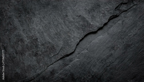 Sleek Slate Symphony: Dark Grey Black Stone Texture Background"