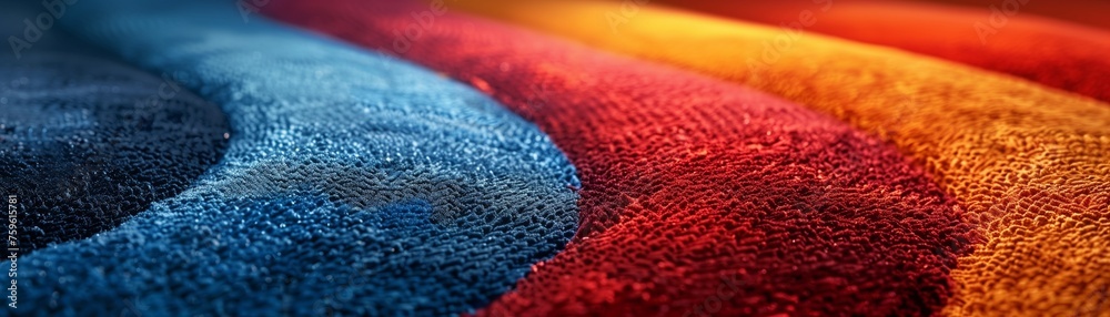colored background made of fabric waves colored background made of fabric waves