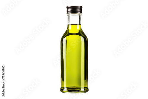 Bottle of Olive Oil on White Background. on a White or Clear Surface PNG Transparent Background.